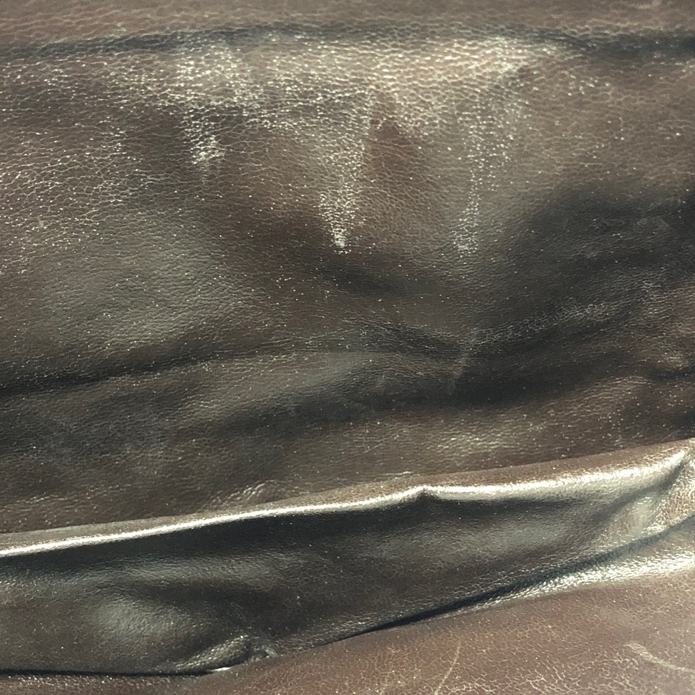 Designer-Style Brown Monogram Crossbody Bag from Celine Vintage Brown Handbag - Picture 12 of 14